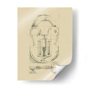Candado Vintage Ii - Ethan Harper | Cuadro decorativo de Canvas Lab