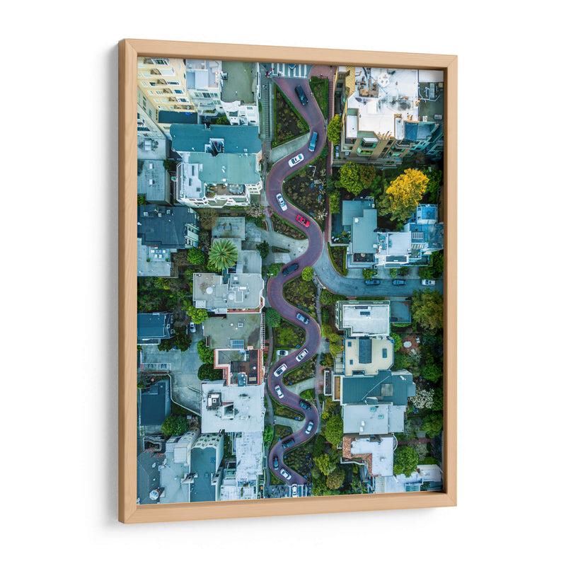 Calle Lombard | Cuadro decorativo de Canvas Lab