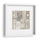 Patchwork Patrón Neutro I - Jennifer Goldberger | Cuadro decorativo de Canvas Lab