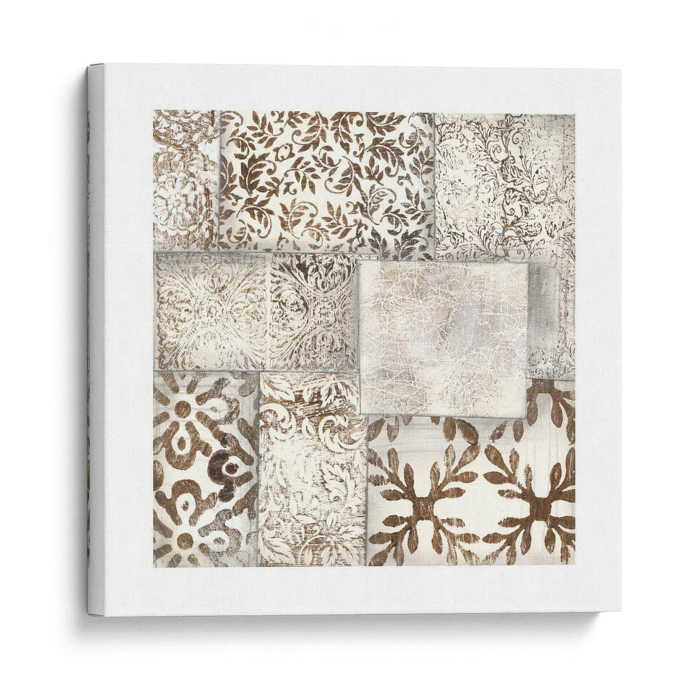 Patchwork Modelado Neutro Ii - Jennifer Goldberger | Cuadro decorativo de Canvas Lab