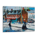 Annapolis Wharf - Curt Crain | Cuadro decorativo de Canvas Lab