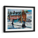 Annapolis Wharf - Curt Crain | Cuadro decorativo de Canvas Lab