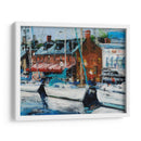 Annapolis Wharf - Curt Crain | Cuadro decorativo de Canvas Lab