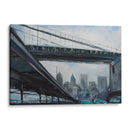 A La Ciudad - Curt Crain | Cuadro decorativo de Canvas Lab