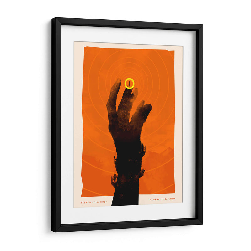 El Señor de los Anillos minimal | Cuadro decorativo de Canvas Lab