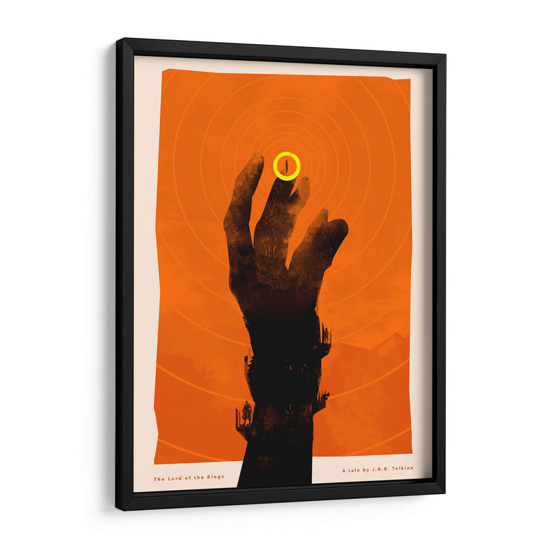 El Señor de los Anillos minimal | Cuadro decorativo de Canvas Lab