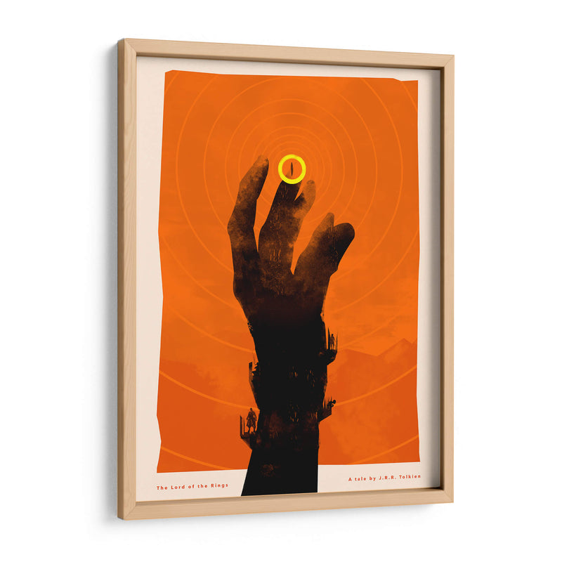 El Señor de los Anillos minimal | Cuadro decorativo de Canvas Lab