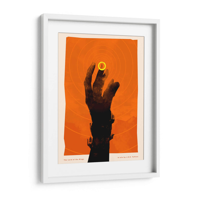 El Señor de los Anillos minimal | Cuadro decorativo de Canvas Lab