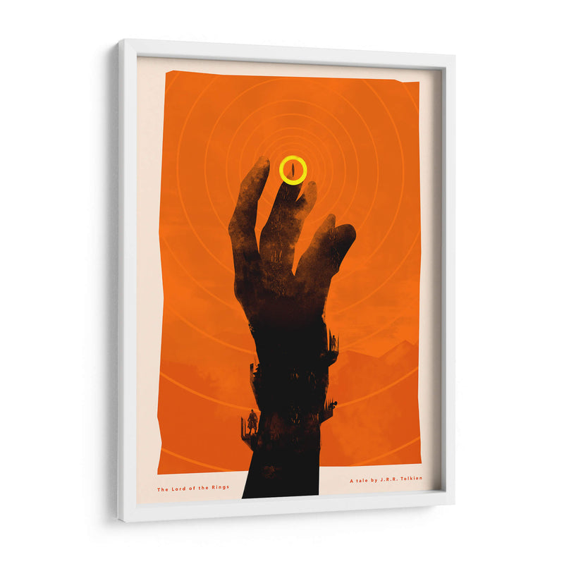 El Señor de los Anillos minimal | Cuadro decorativo de Canvas Lab
