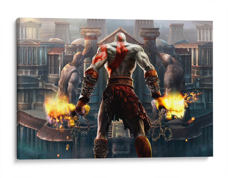 Entrance God of War | Cuadro decorativo de Canvas Lab