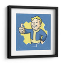 Fallout 4 thumbs up | Cuadro decorativo de Canvas Lab