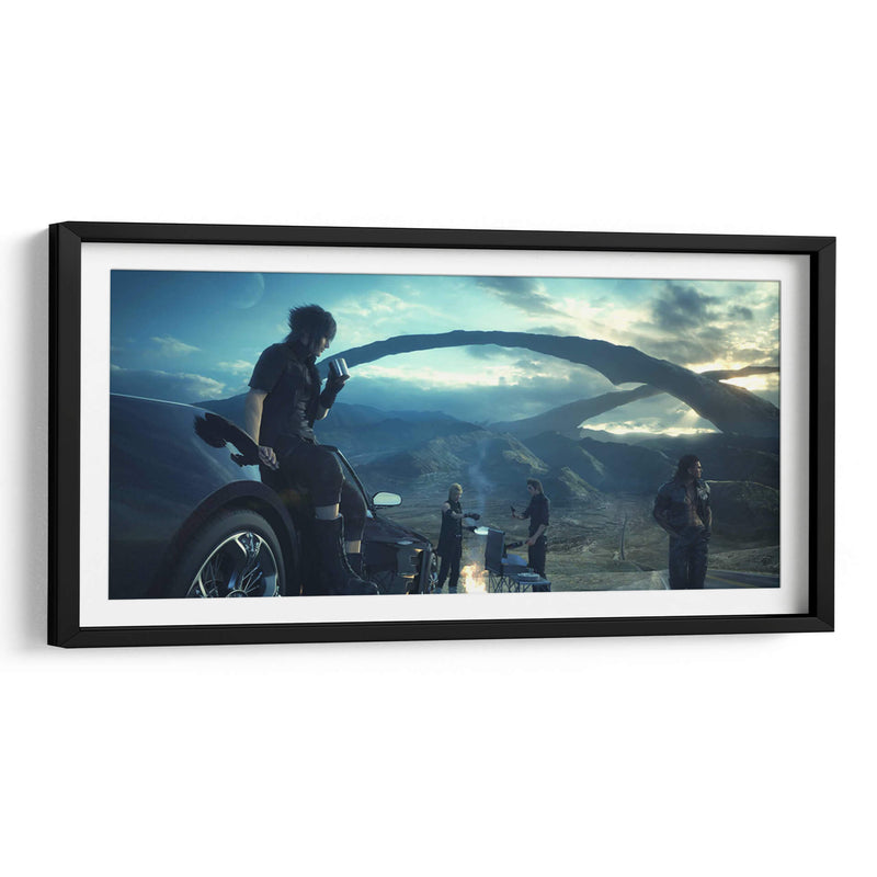 Final Fantasy bbq | Cuadro decorativo de Canvas Lab