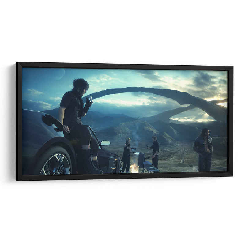 Final Fantasy bbq | Cuadro decorativo de Canvas Lab
