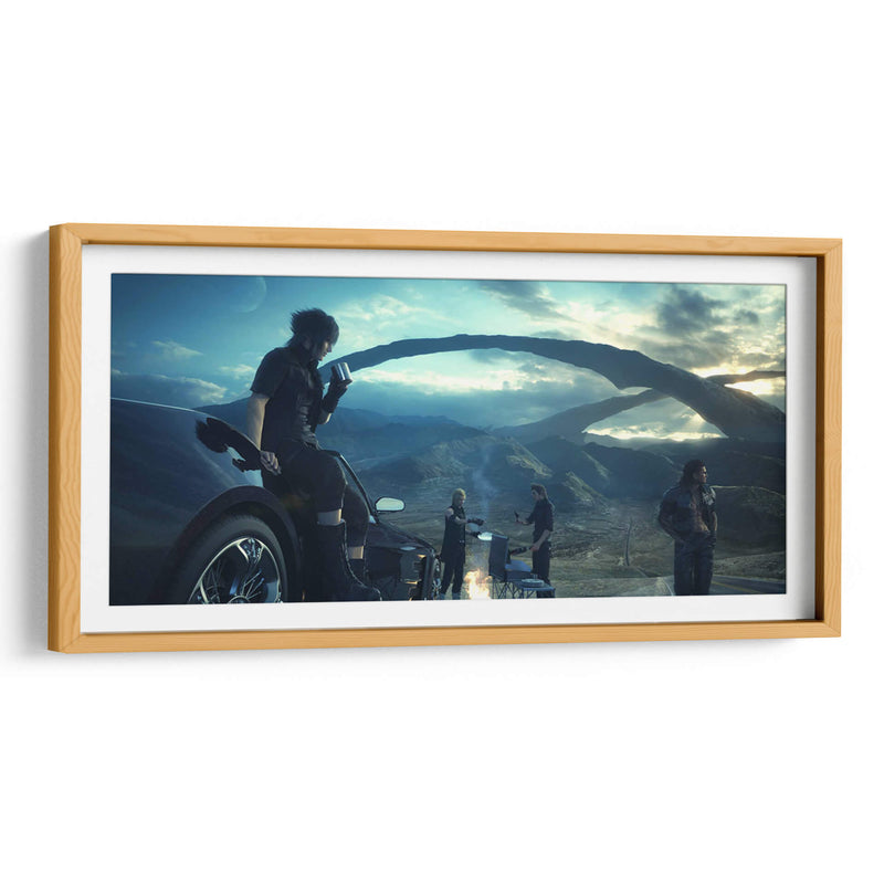 Final Fantasy bbq | Cuadro decorativo de Canvas Lab