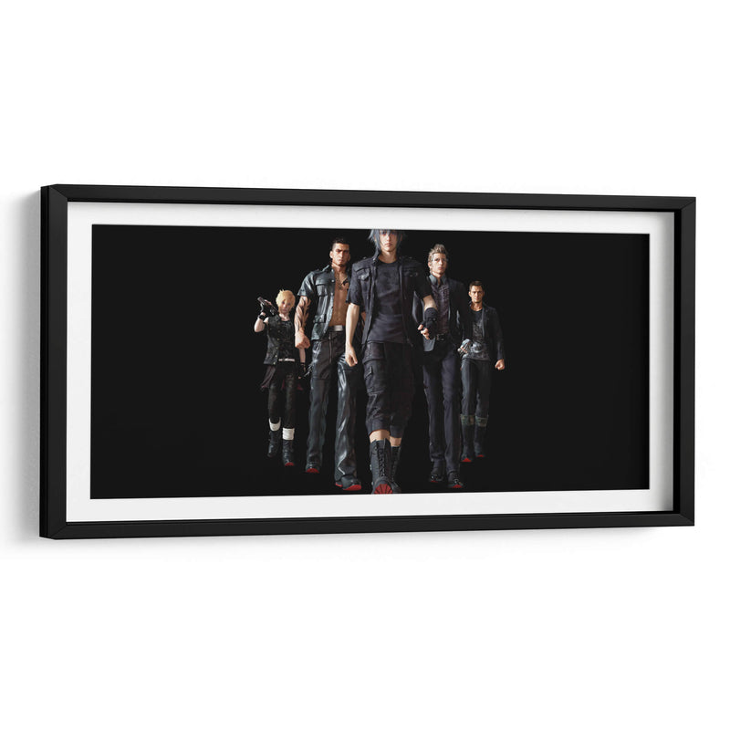 Final Fantasy guys | Cuadro decorativo de Canvas Lab