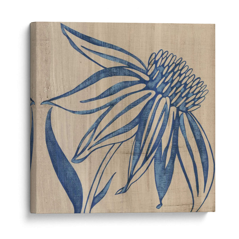 Indigo Coneflower - Chariklia Zarris | Cuadro decorativo de Canvas Lab