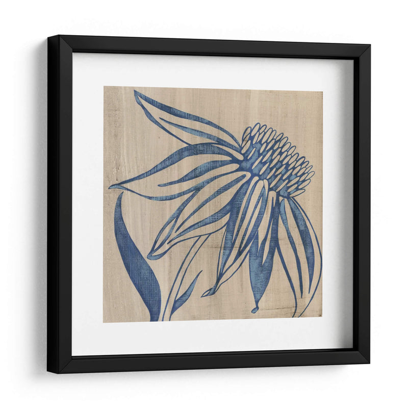 Indigo Coneflower - Chariklia Zarris | Cuadro decorativo de Canvas Lab