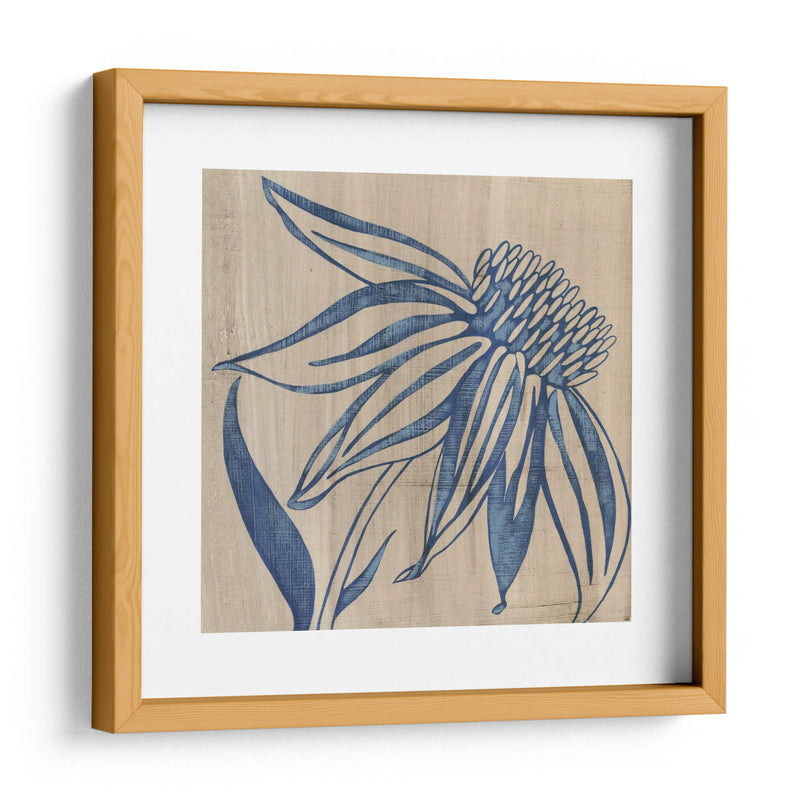 Indigo Coneflower - Chariklia Zarris | Cuadro decorativo de Canvas Lab