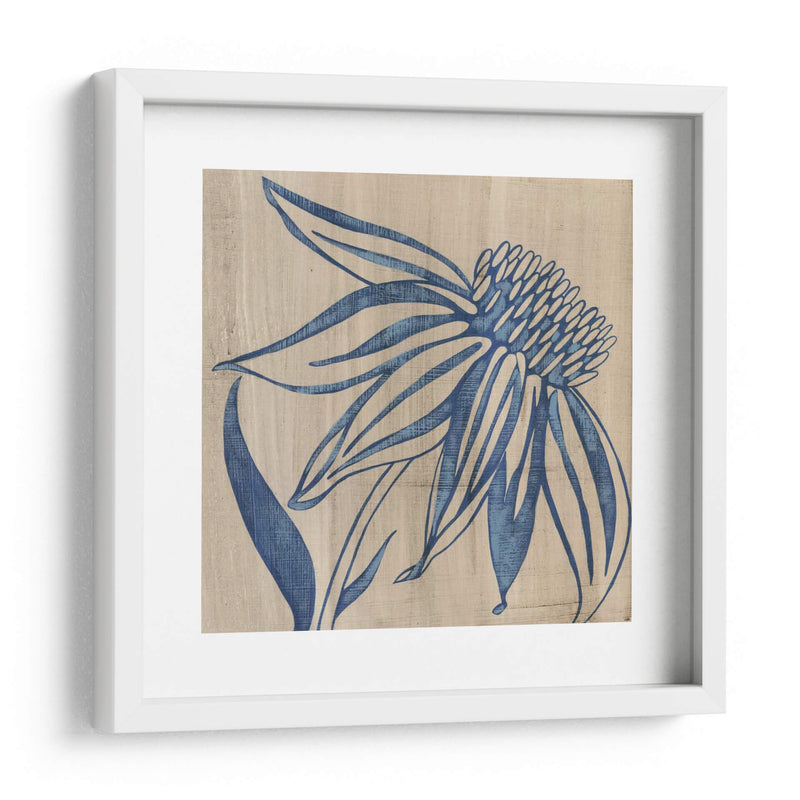 Indigo Coneflower - Chariklia Zarris | Cuadro decorativo de Canvas Lab