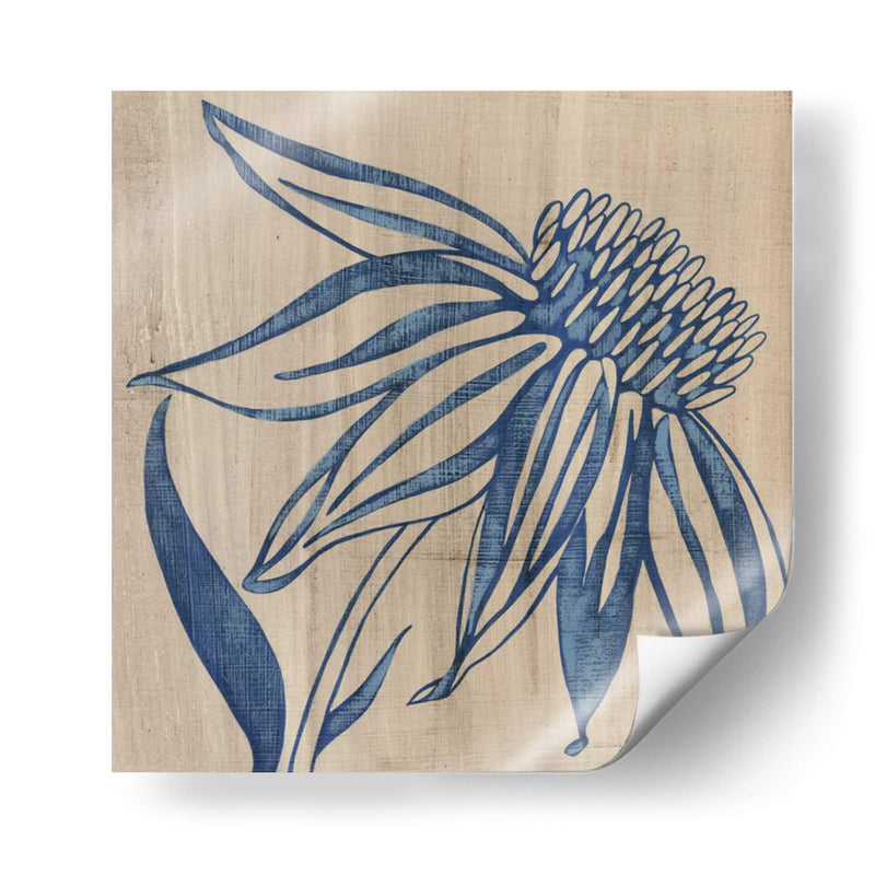 Indigo Coneflower - Chariklia Zarris | Cuadro decorativo de Canvas Lab