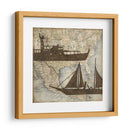 Silueta De Viaje Iii - Megan Meagher | Cuadro decorativo de Canvas Lab