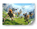 Final Fantasy XIV adventure | Cuadro decorativo de Canvas Lab