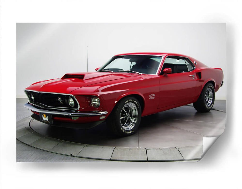 Ford Mustang muscle car | Cuadro decorativo de Canvas Lab