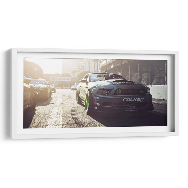 Formula D Ford Mustang Falken Monster | Cuadro decorativo de Canvas Lab