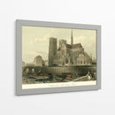 Catedral De Notre-Dame, París. - T. Allom | Cuadro decorativo de Canvas Lab