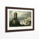 Caldy Island, Desde Tenby Castle. - T. Allom | Cuadro decorativo de Canvas Lab