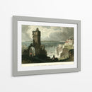 Caldy Island, Desde Tenby Castle. - T. Allom | Cuadro decorativo de Canvas Lab