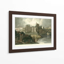 Chepstow Desde El Puente - T. Allom | Cuadro decorativo de Canvas Lab