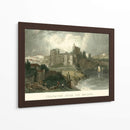 Chepstow Desde El Puente - T. Allom | Cuadro decorativo de Canvas Lab