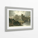Chepstow Desde El Puente - T. Allom | Cuadro decorativo de Canvas Lab
