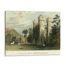 Ainwick Abbey, Northumberland - T. Allom | Cuadro decorativo de Canvas Lab