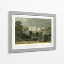 Brancepeth Castle, Durham - T. Allom | Cuadro decorativo de Canvas Lab