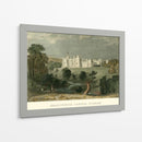 Brancepeth Castle, Durham - T. Allom | Cuadro decorativo de Canvas Lab