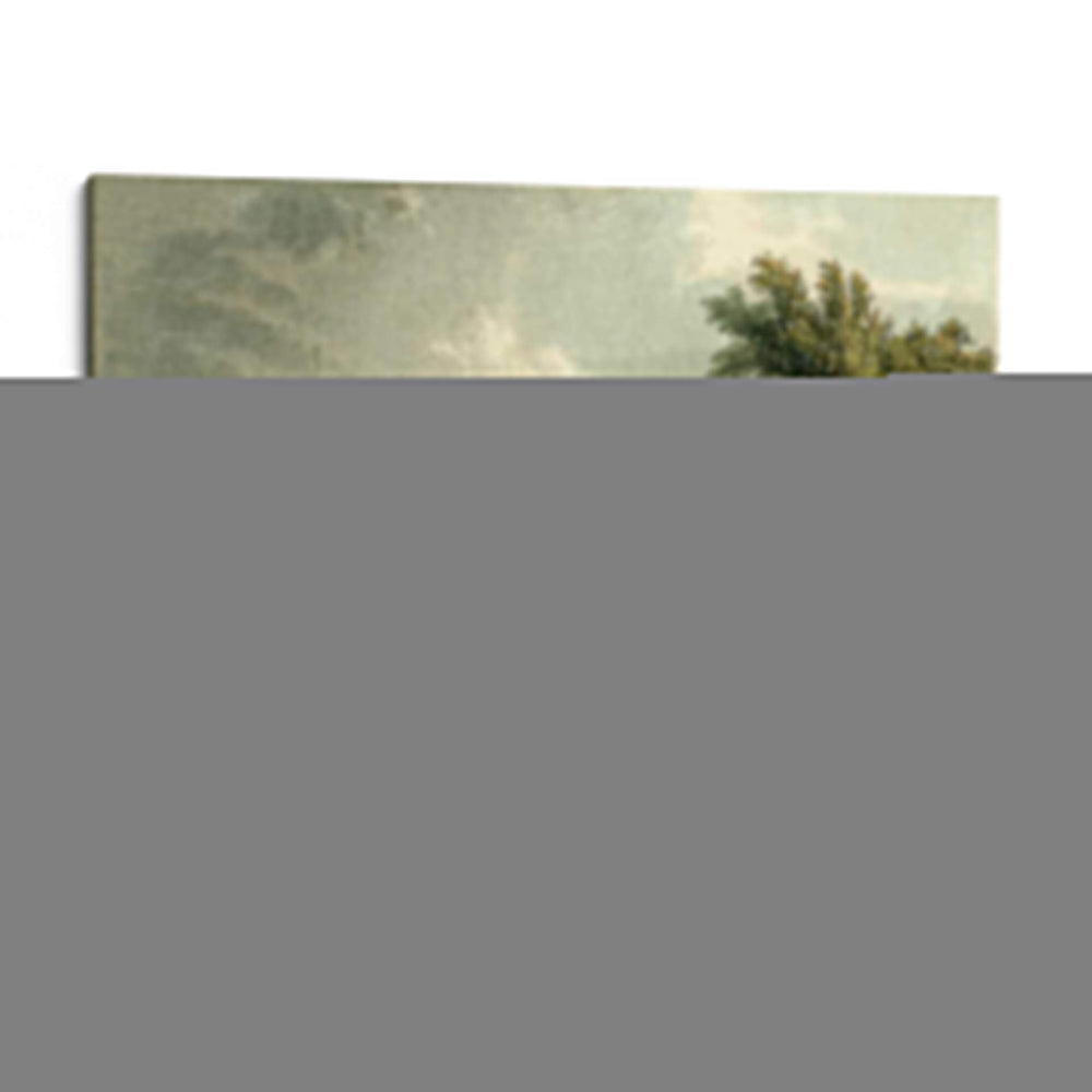 Hewick Hall - T. Allom | Cuadro decorativo de Canvas Lab