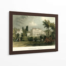 Hewick Hall - T. Allom | Cuadro decorativo de Canvas Lab