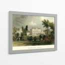 Hewick Hall - T. Allom | Cuadro decorativo de Canvas Lab