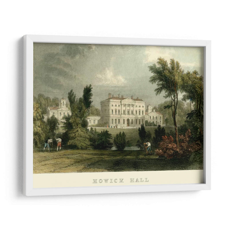 Hewick Hall - T. Allom | Cuadro decorativo de Canvas Lab