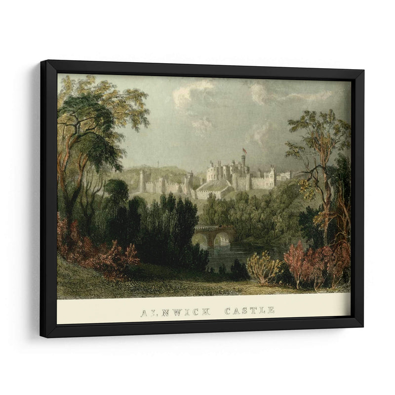 Castillo De Ainwick - T. Allom | Cuadro decorativo de Canvas Lab