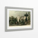 Levins Hall, Westmoreland - T. Allom | Cuadro decorativo de Canvas Lab