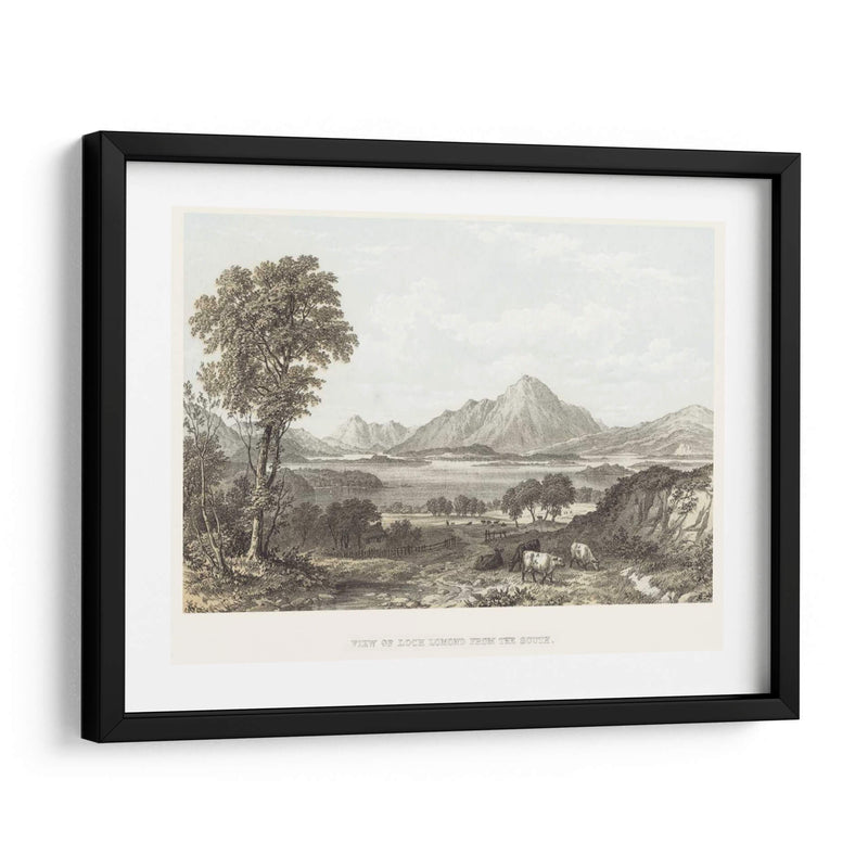 Vista De Loch Lomond | Cuadro decorativo de Canvas Lab