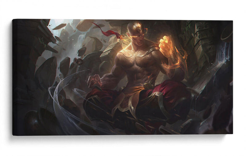 God Fist Lee Sin | Cuadro decorativo de Canvas Lab