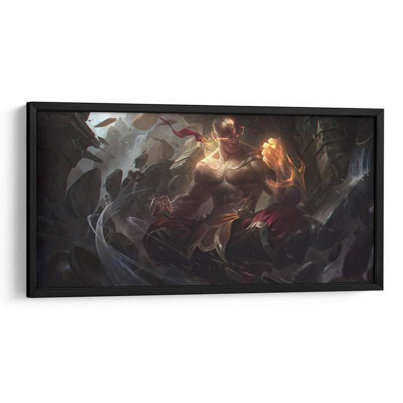 God Fist Lee Sin | Cuadro decorativo de Canvas Lab