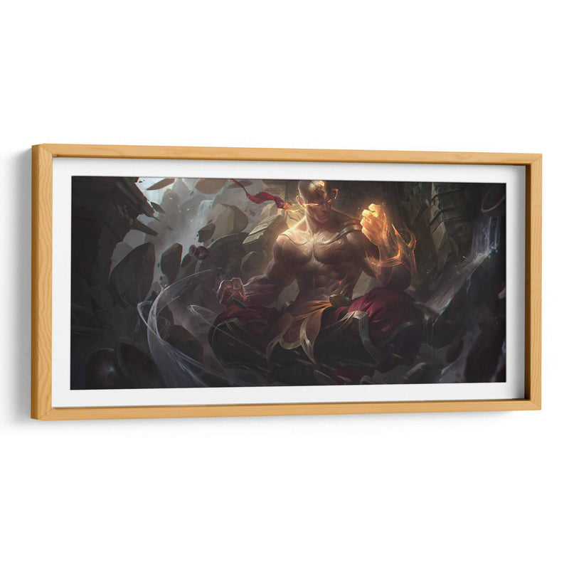 God Fist Lee Sin | Cuadro decorativo de Canvas Lab