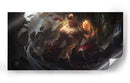 God Fist Lee Sin | Cuadro decorativo de Canvas Lab