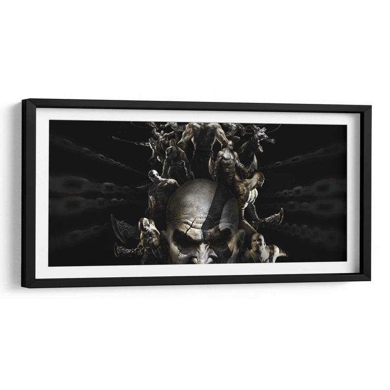 God of War Kratos | Cuadro decorativo de Canvas Lab