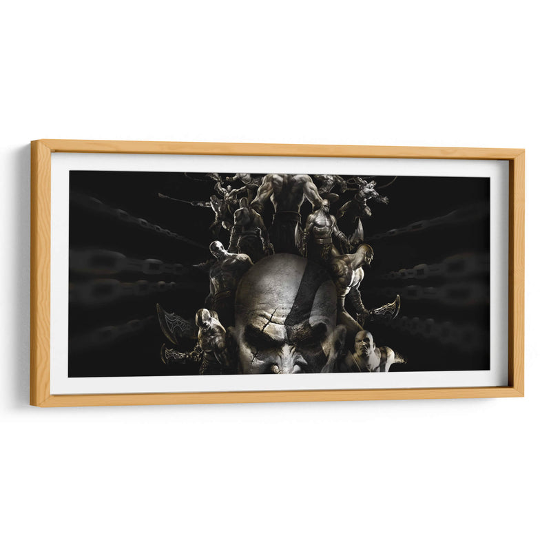 God of War Kratos | Cuadro decorativo de Canvas Lab